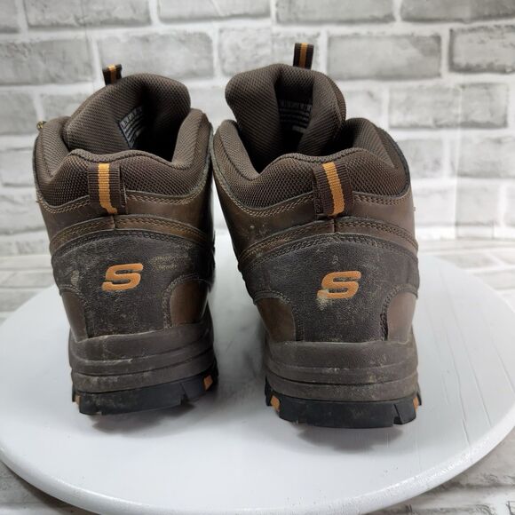 Skechers Relment Traven Men\'s Size 13 Brown Waterproof Hiking Boots 65529 main image 8